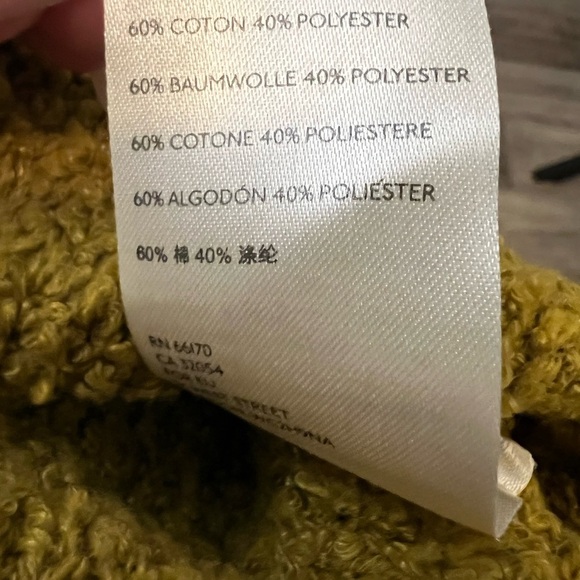 Free People Finders Keepers V neck sweater in Athens Moss Sz XS (oversized) EUC - Picture 8 of 9